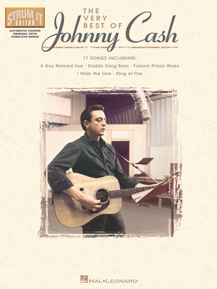 Book cover for The Very Best of Johnny Cash