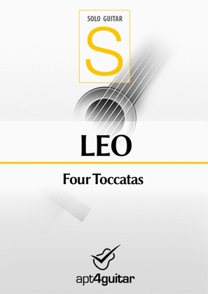 Book cover for Four Toccatas