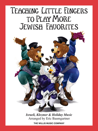 Book cover for Teaching Little Fingers to Play More Jewish Favorites