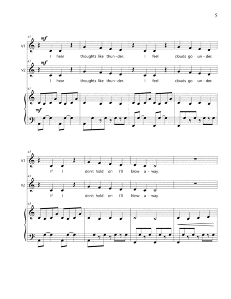 Healthy Vocal Development: Duet Performance Book Level 1 Easy Piano scores gallery preview page 6