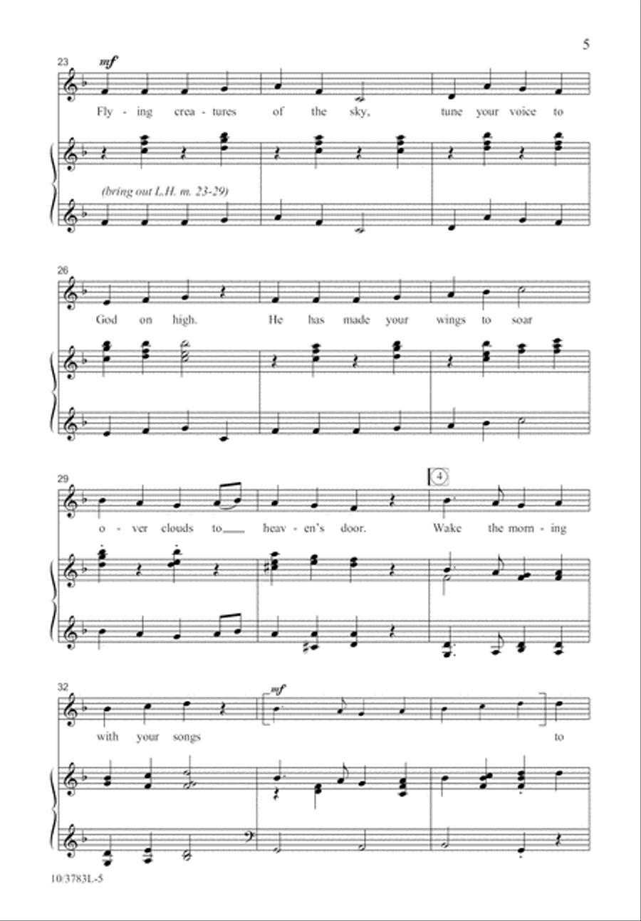 God Made Us All God Made Us All Unison Choir scores gallery preview page 5
