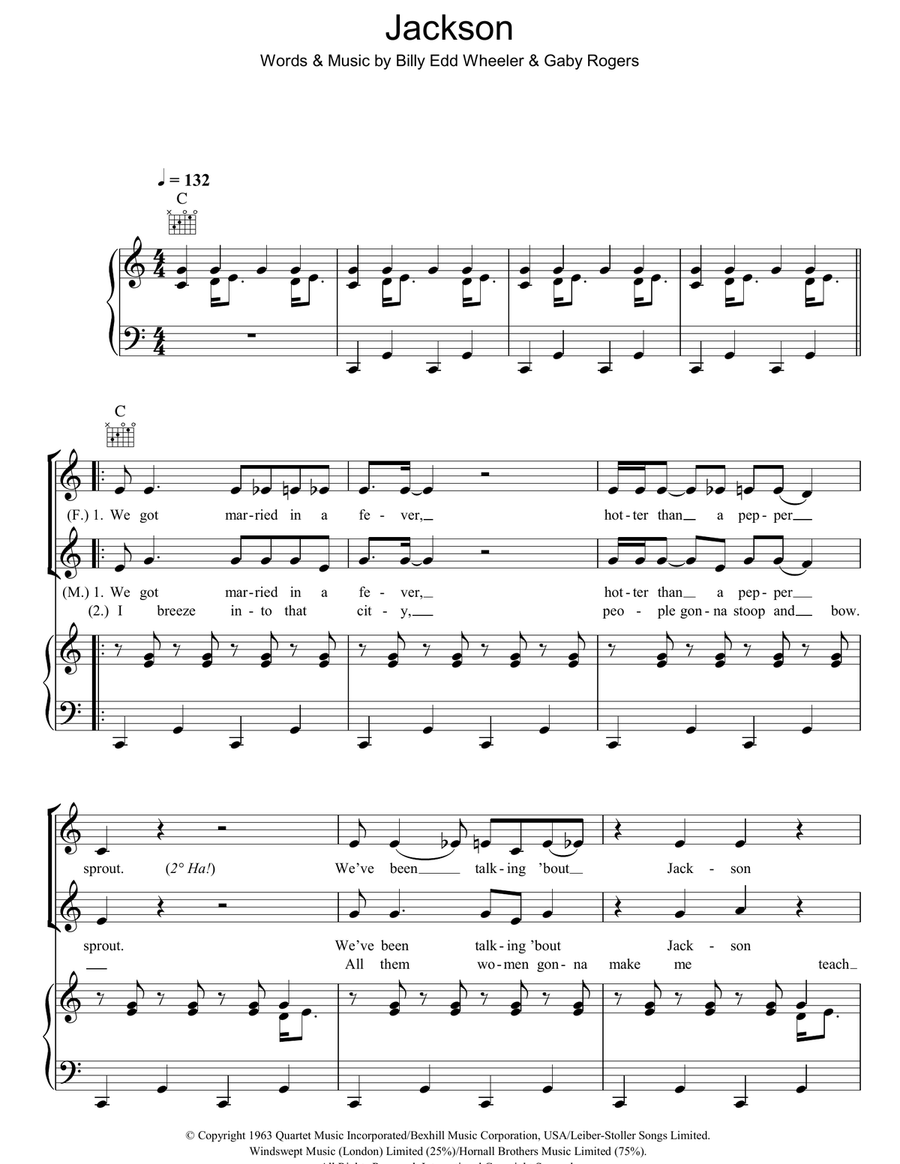 Jackson Guitar scores gallery preview page 1