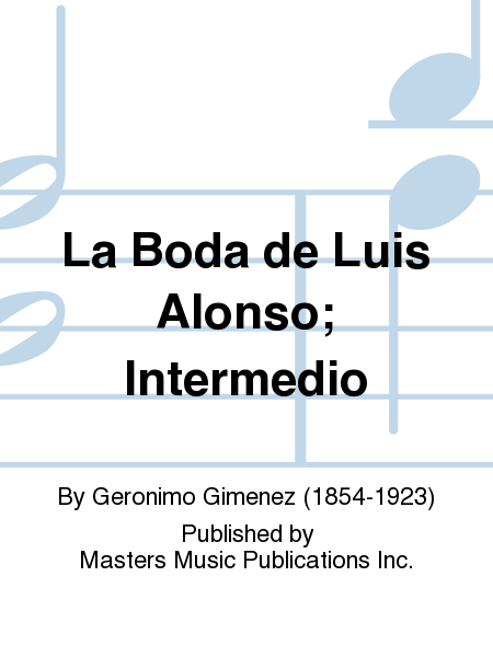 La Boda de Luis Alonso; Intermedio image number null