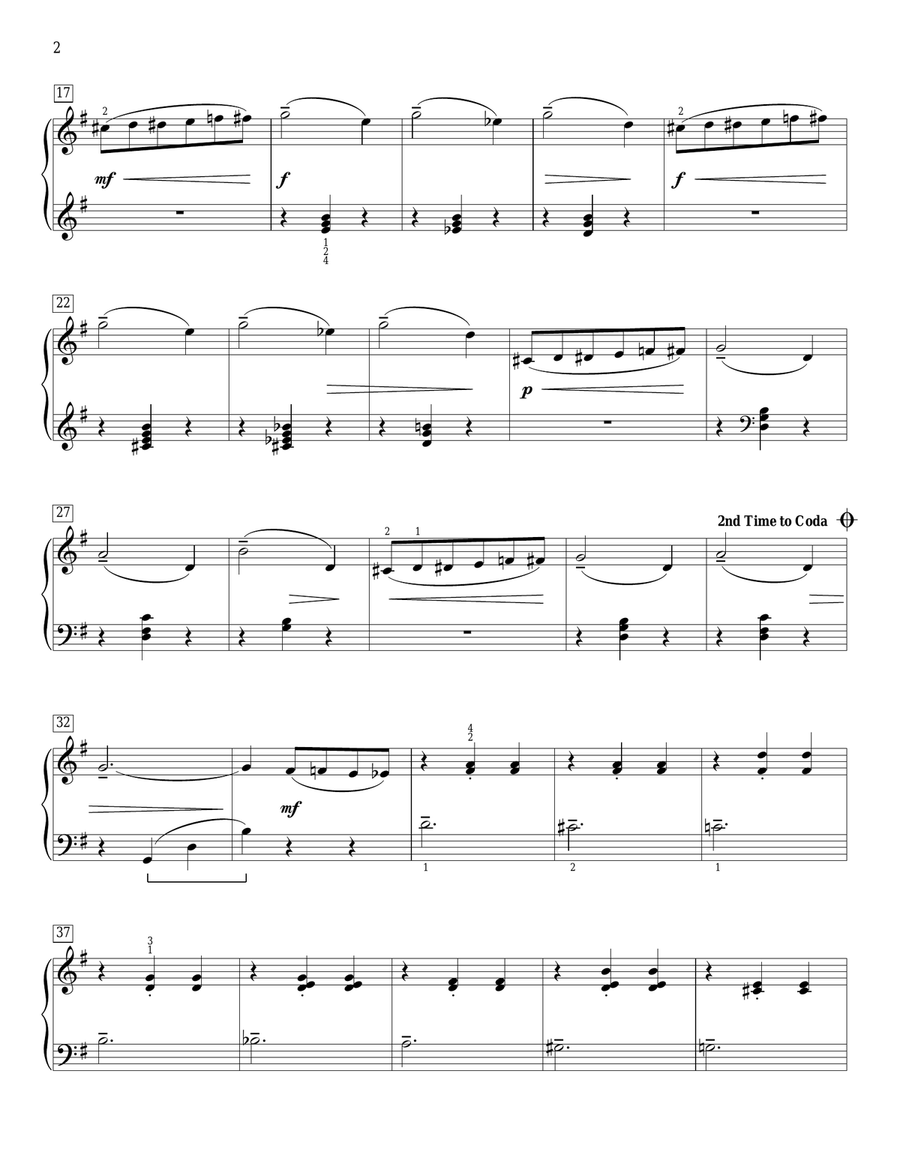 Valse Chromatique Piano Method scores gallery preview page 2