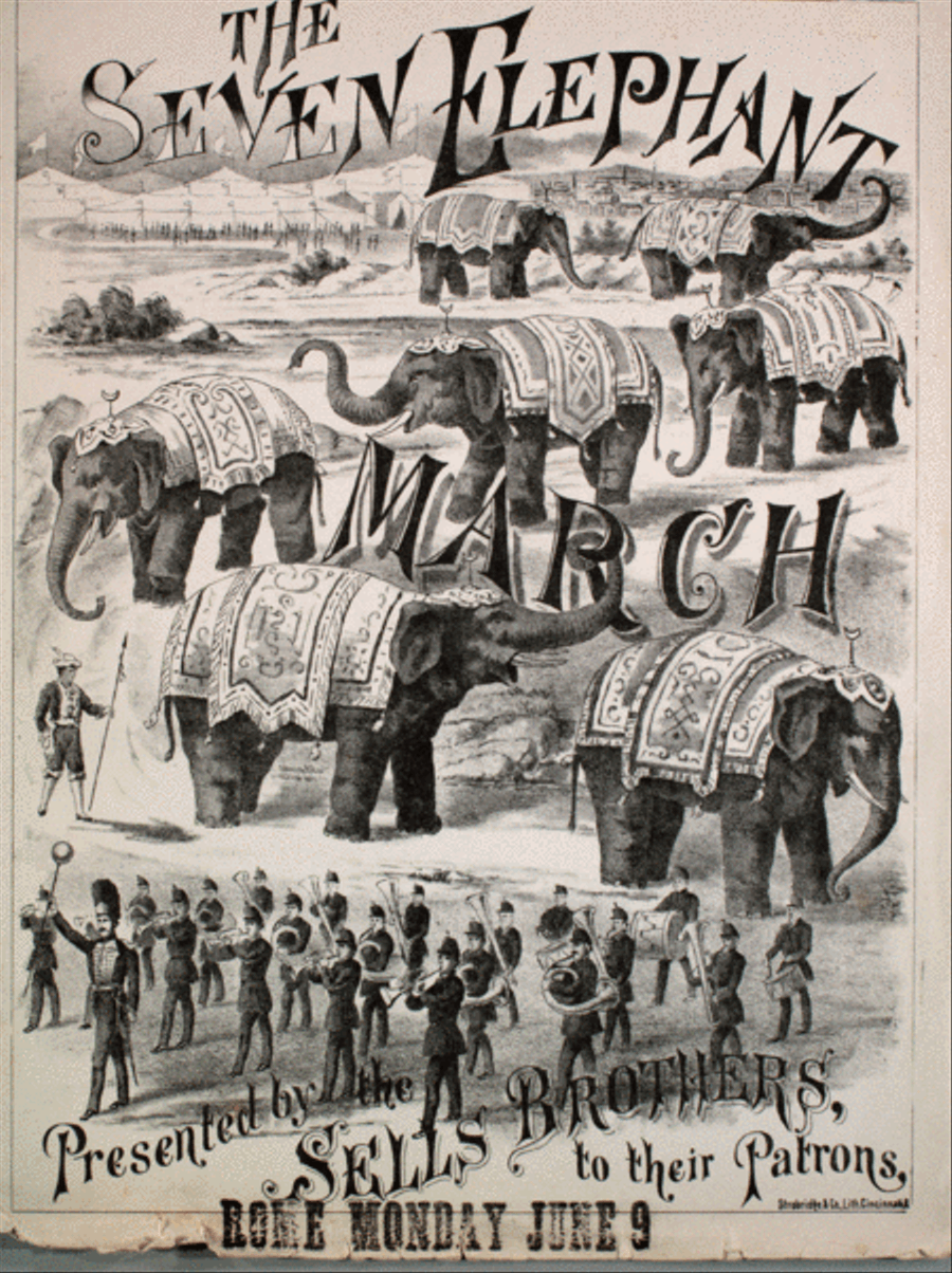 Seven Elephants Marc Brass Band scores gallery preview page 1