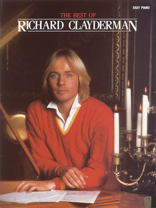 Book cover for The Best Of Richard Clayderman - Easy Piano
