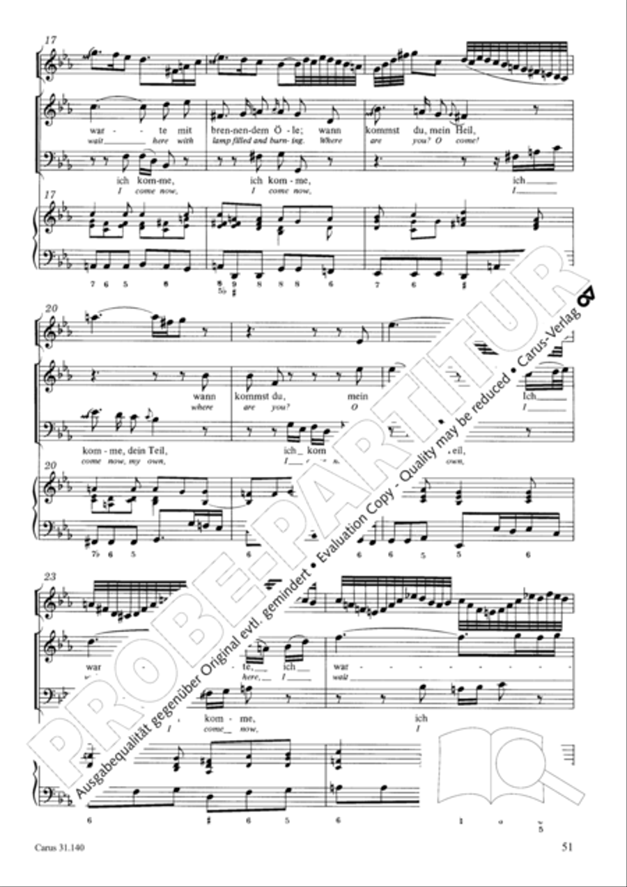 Wake, o wake and hear the voices STB scores gallery preview page 52
