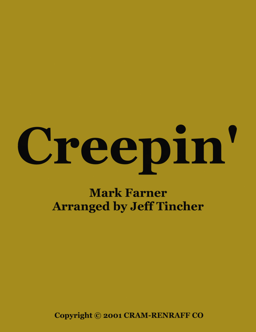 Creepin' Creepin' Piano, Vocal, Guitar scores gallery preview page 1