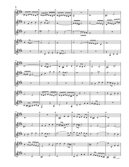 Fugue No. 4 in C# Minor (WTC Book 1) for Clarinet Quintet image number null