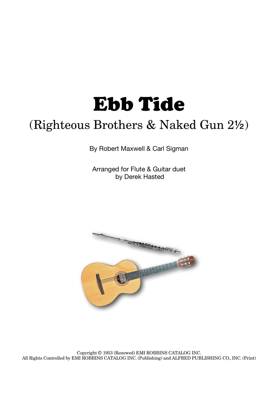 Ebb Tide Flute scores gallery preview page 1