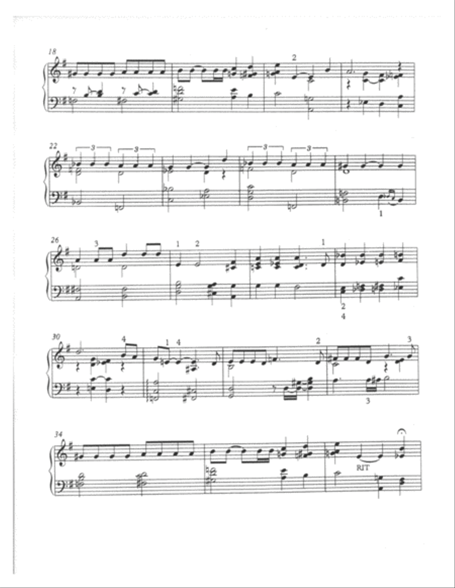 Thanks For The Memory Piano Solo scores gallery preview page 2