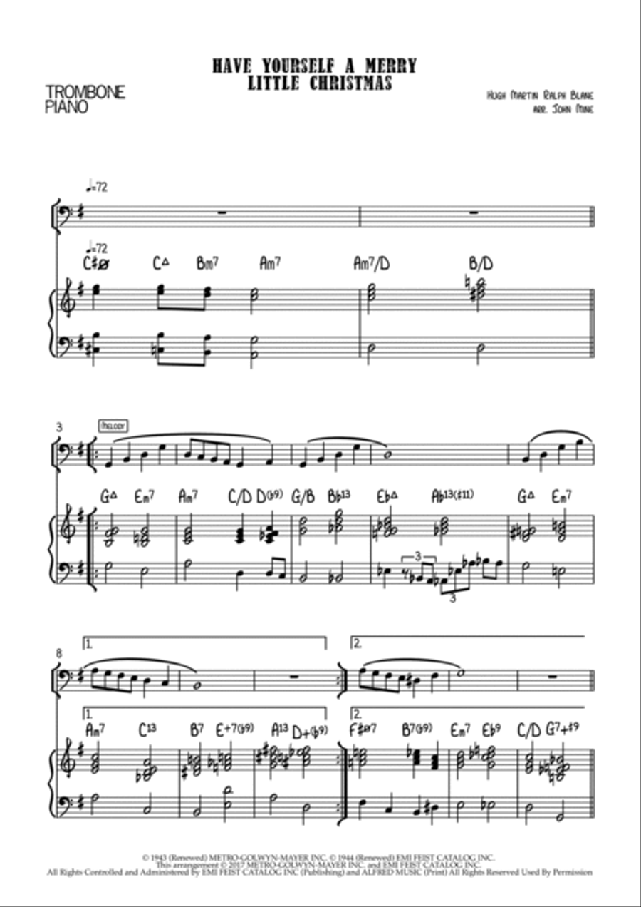 Have Yourself A Merry Little Christmas Have Yourself A Merry Little Christmas Piano scores gallery preview page 6