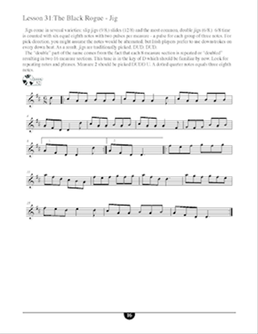 Reading Standard Music Notation for Mandolin & Fiddle Violin scores gallery preview page 4