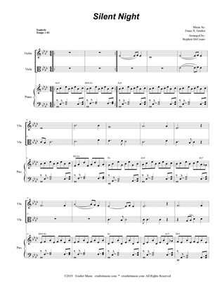 Silent Night (Duet for Violin and Viola - Alternate Version)