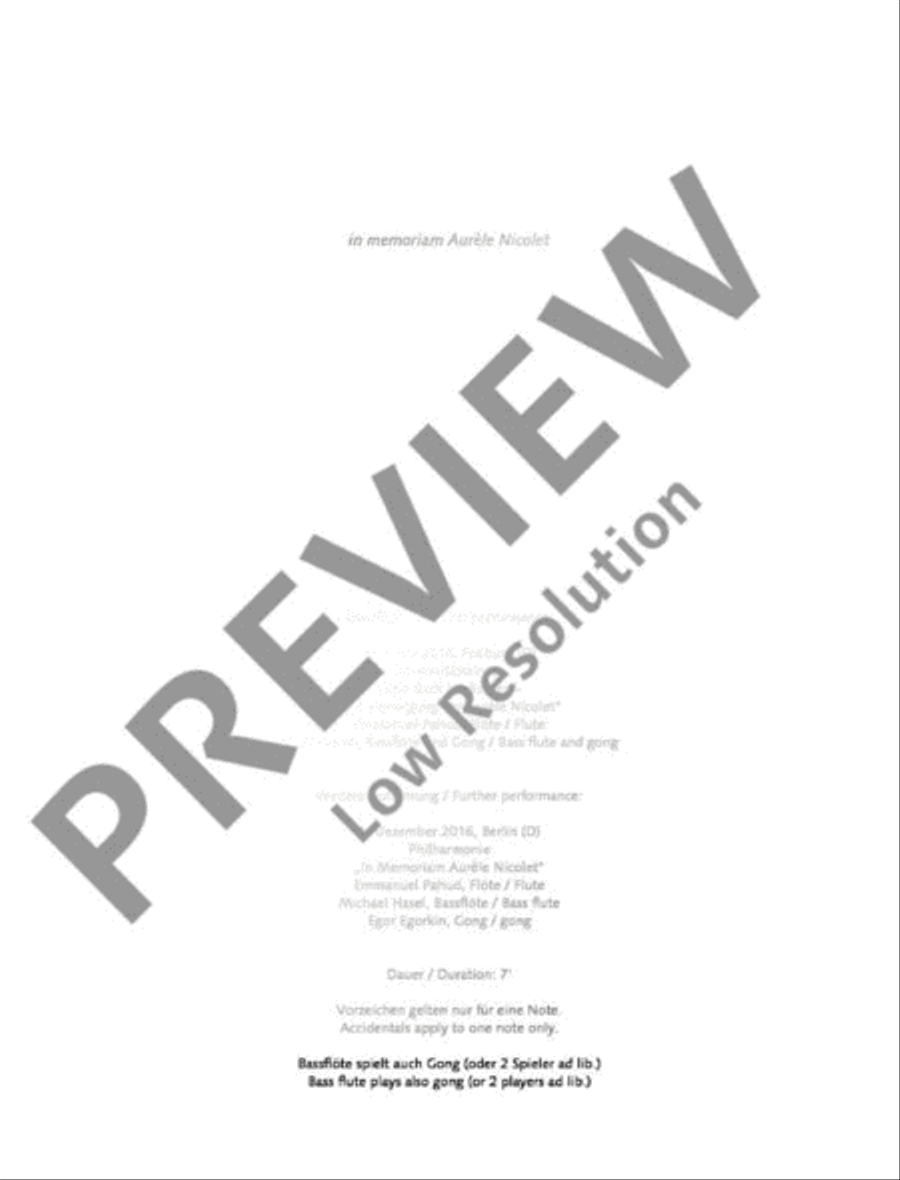 Petite Suite Flute scores gallery preview page 3