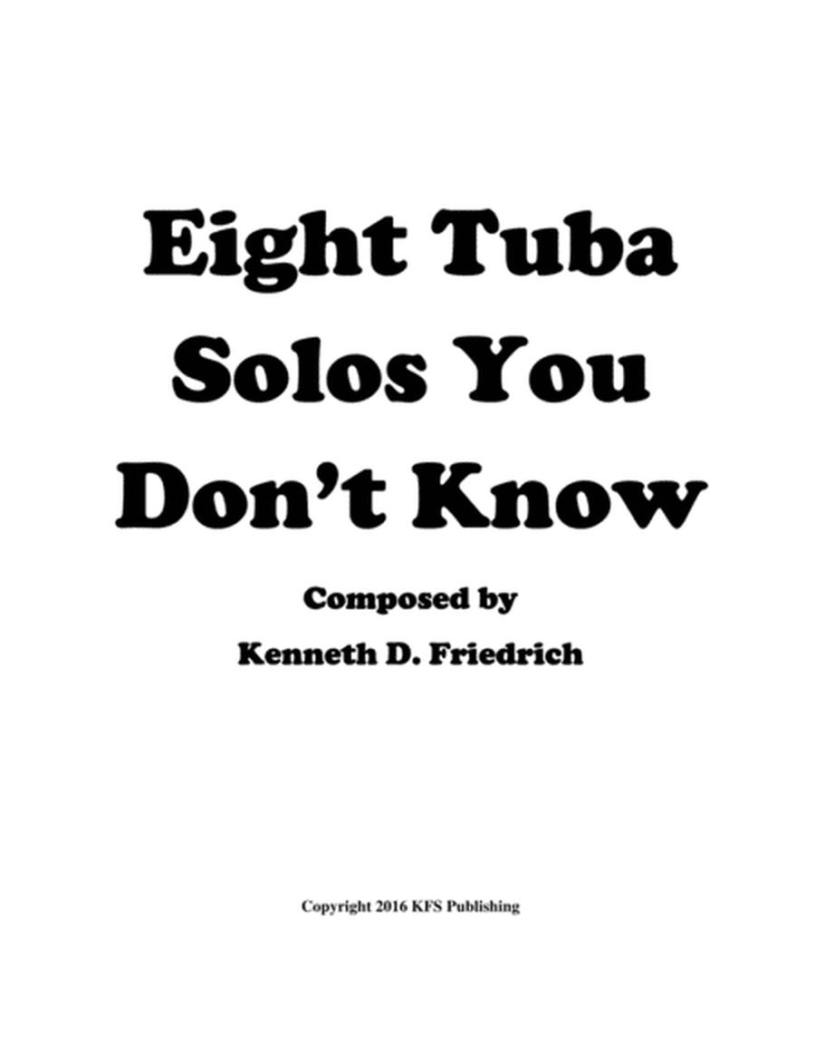 Eight Tuba Solos You Don't Know image number null