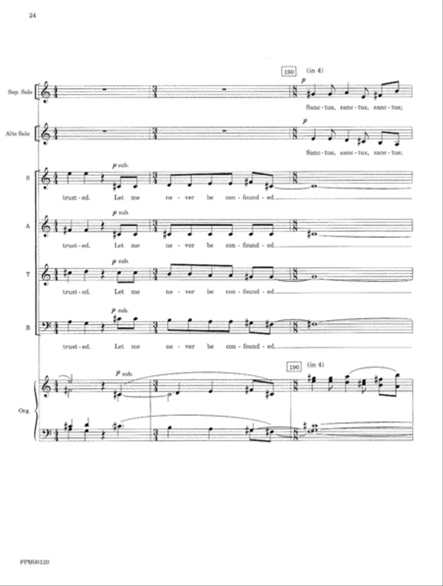 Transfiguration: An Ecumenical Mass Divisi scores gallery preview page 27
