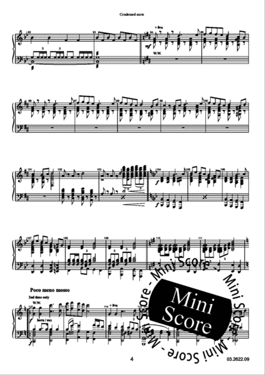 Reflections Over a Norwegian Concert Band scores gallery preview page 51