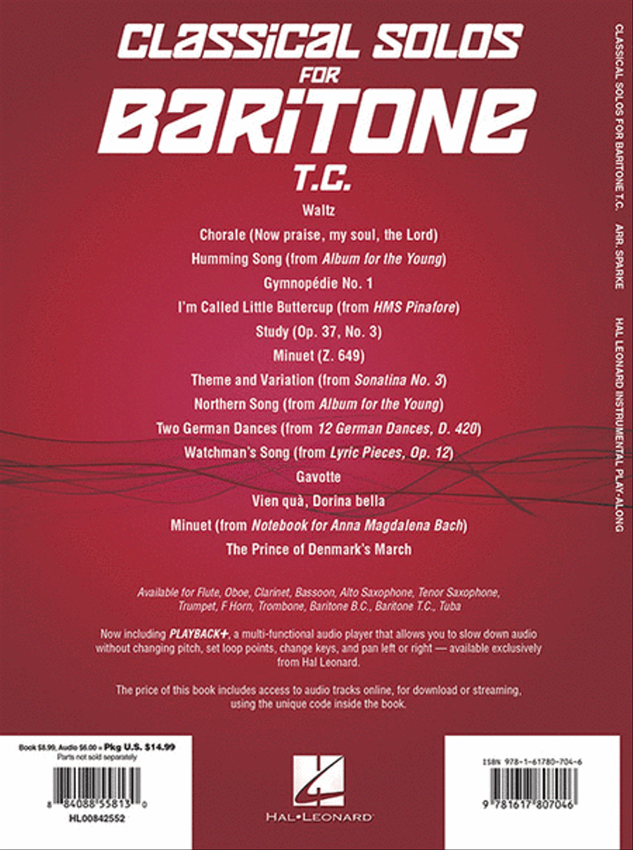 Classical Solos for Baritone T.C. Baritone Horn TC scores gallery preview page 7