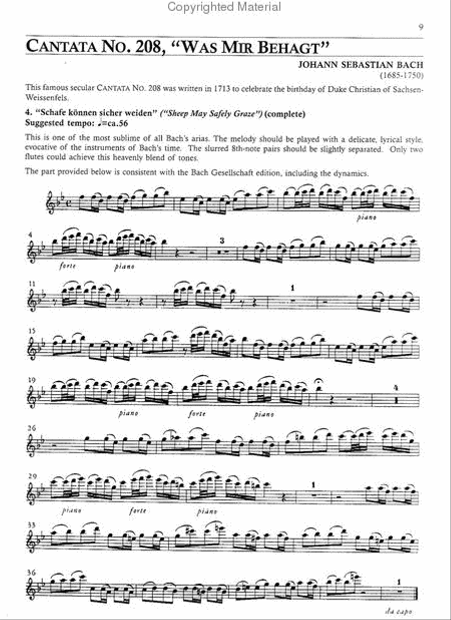 Great Flute Duos From the Orchestral Repertoire Flute Duet scores gallery preview page 2