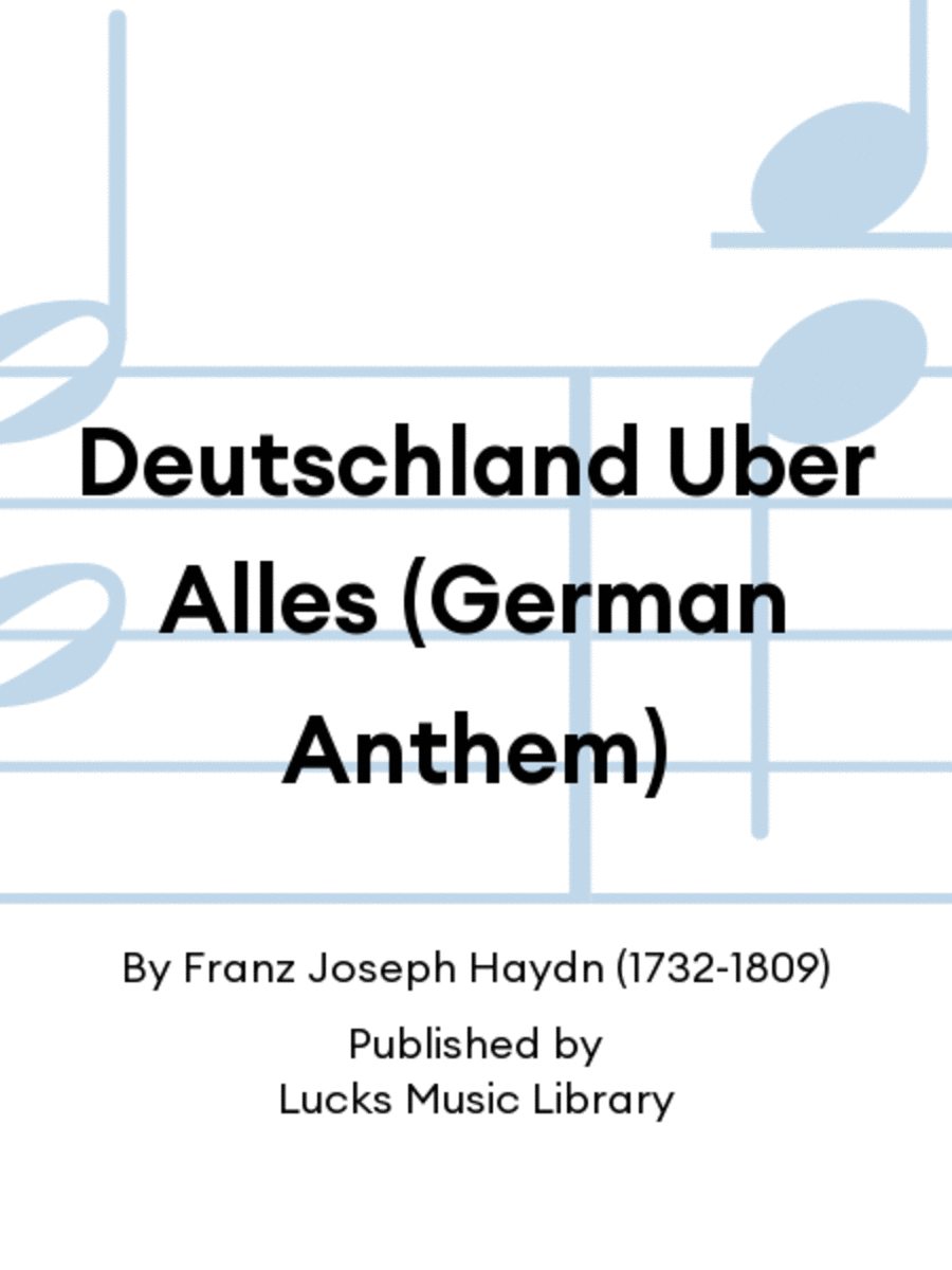 Deutschland Uber Alles (German Anthem) Set of Parts scores gallery preview page 1