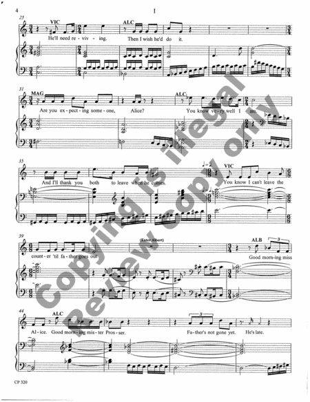 Hobson's Choice (Piano/Vocal Score) image number null