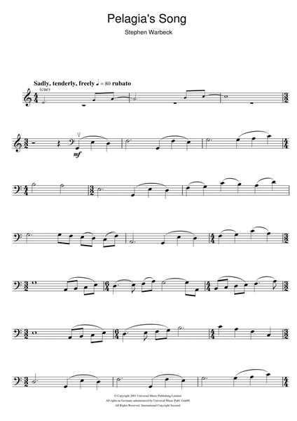 Pelagia's Song (from Captain Corelli's Mandolin)