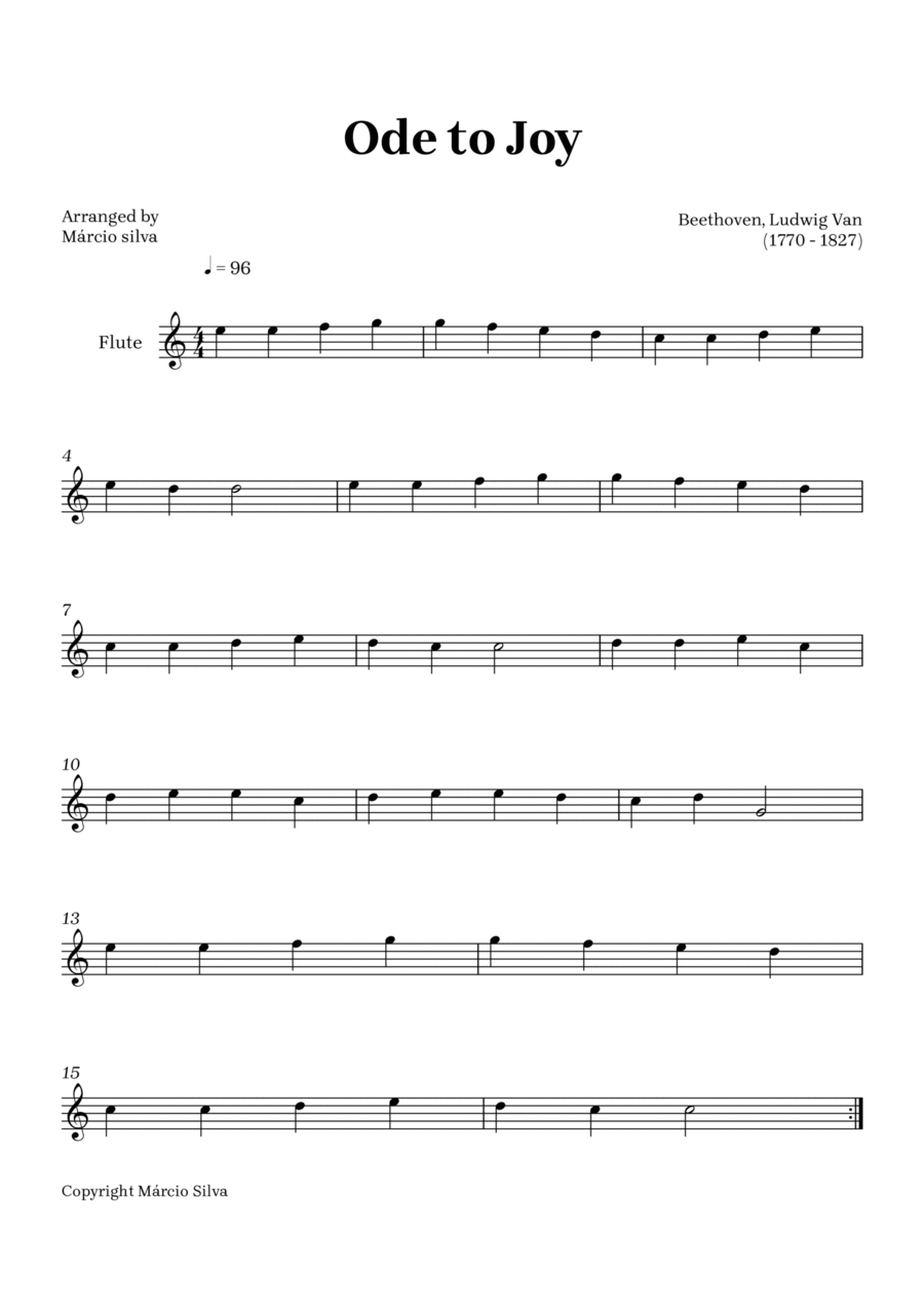 Ode to Joy