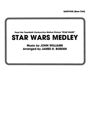 Book cover for Star Wars Medley: Baritone B.C.