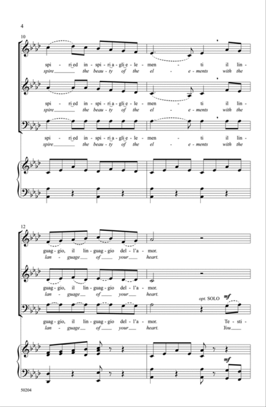 Vaga Luna Choir scores gallery preview page 4