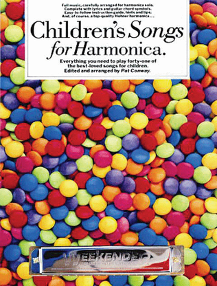 Book cover for Children's Songs for Harmonica