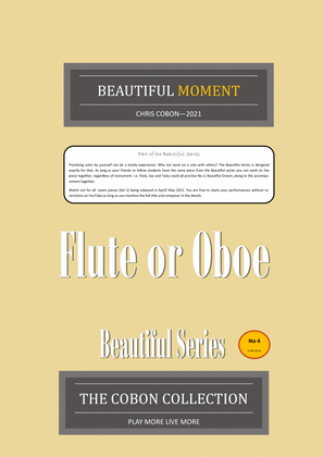 No.4 Beautiful Moment (Flute or Oboe)