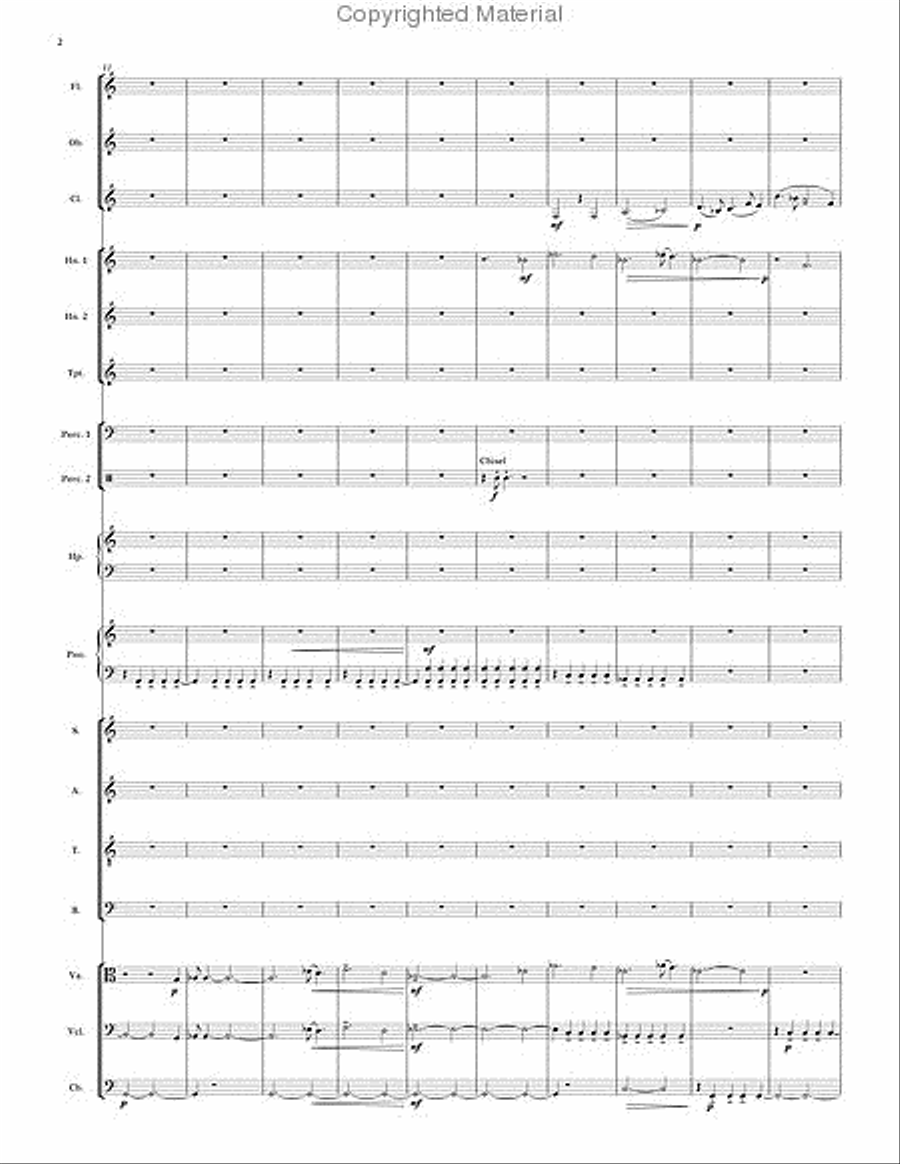 The Motion of Stone 4-Part scores gallery preview page 3
