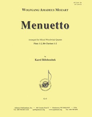 Menuetto - Fl2 & Clnt2