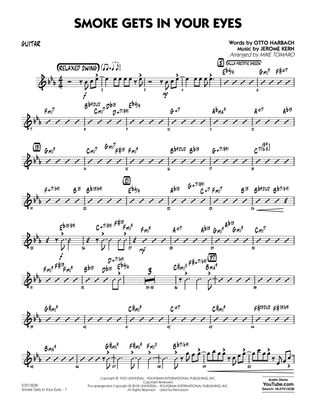 Smoke Gets In Your Eyes (arr. Mike Tomaro) - Guitar