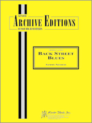 Book cover for Back Street Blues