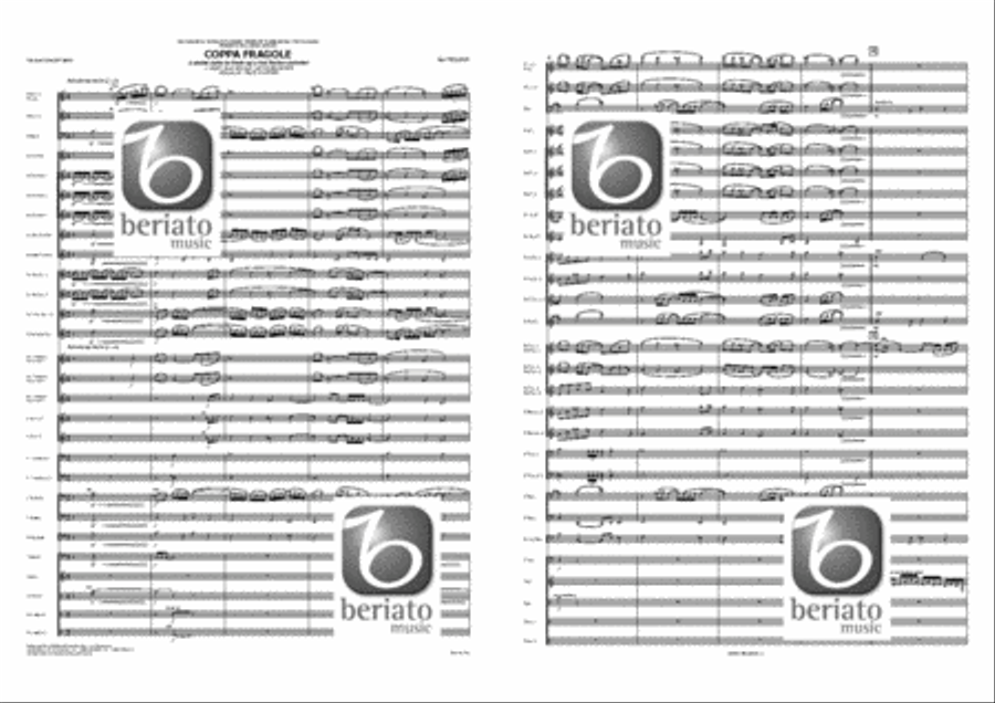 Coppa Fragole Concert Band scores gallery preview page 2