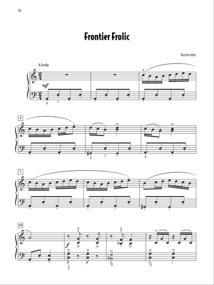 Martha Mier's Favorite Solos, Book 2 Piano Solo scores gallery preview page 3