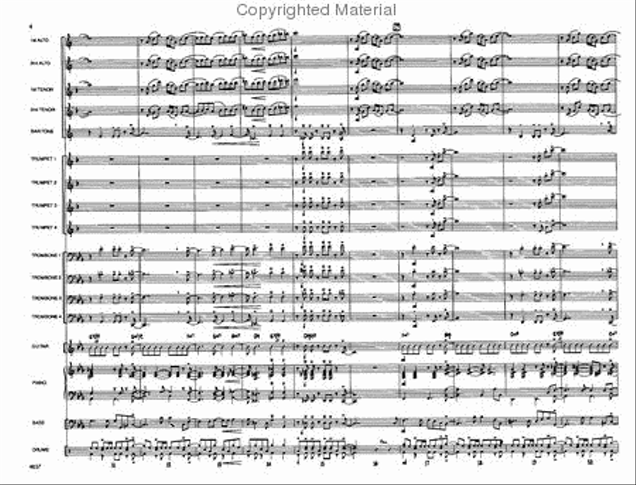 Night Rider Jazz Ensemble scores gallery preview page 3