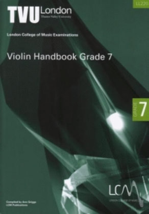 Lcm Violin Handbook Grade 7