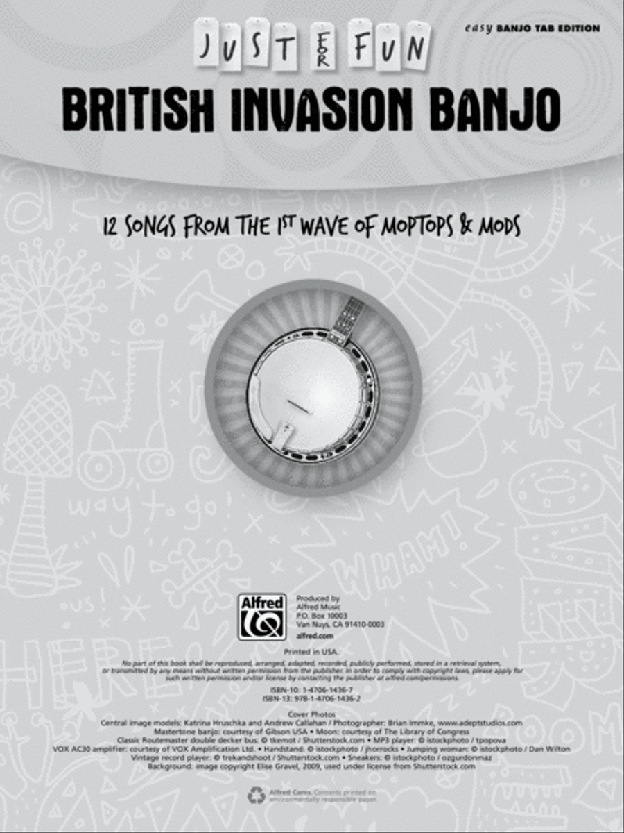 Just for Fun -- British Invasion Banjo Banjo scores gallery preview page 2