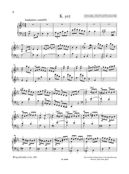 Sonates Volume 11, K507-555