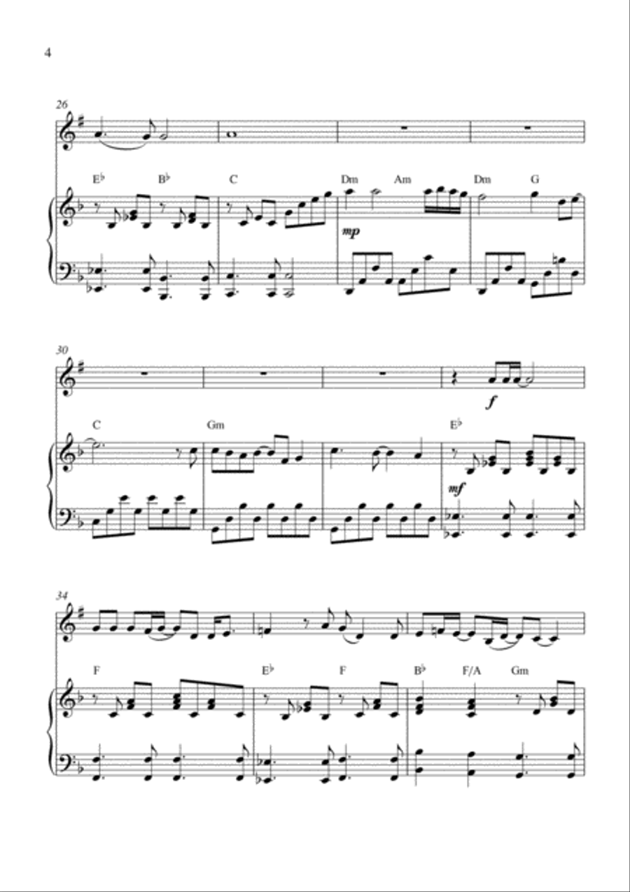 Eternal Flame Eternal Flame Trumpet Solo scores gallery preview page 4