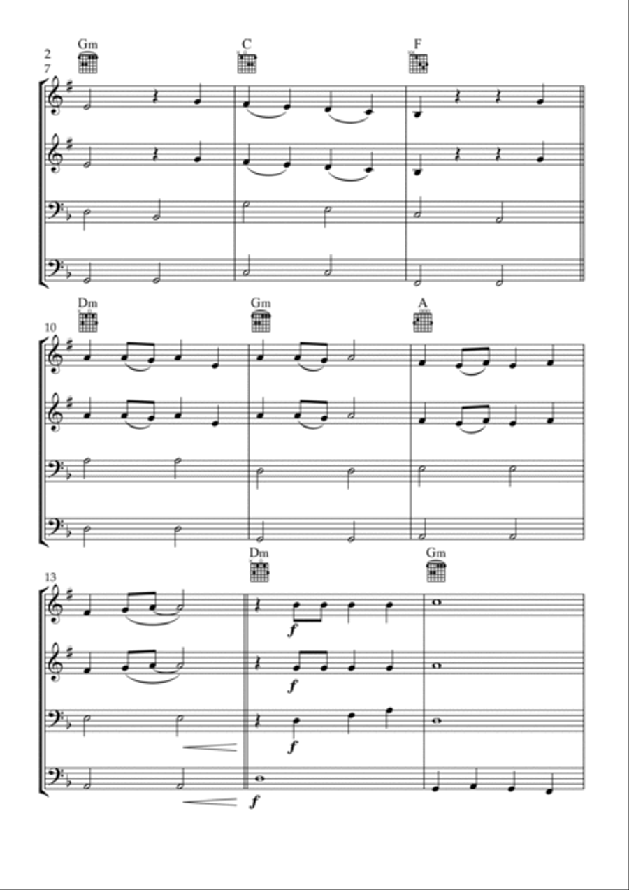 Flowers Trombone scores gallery preview page 2