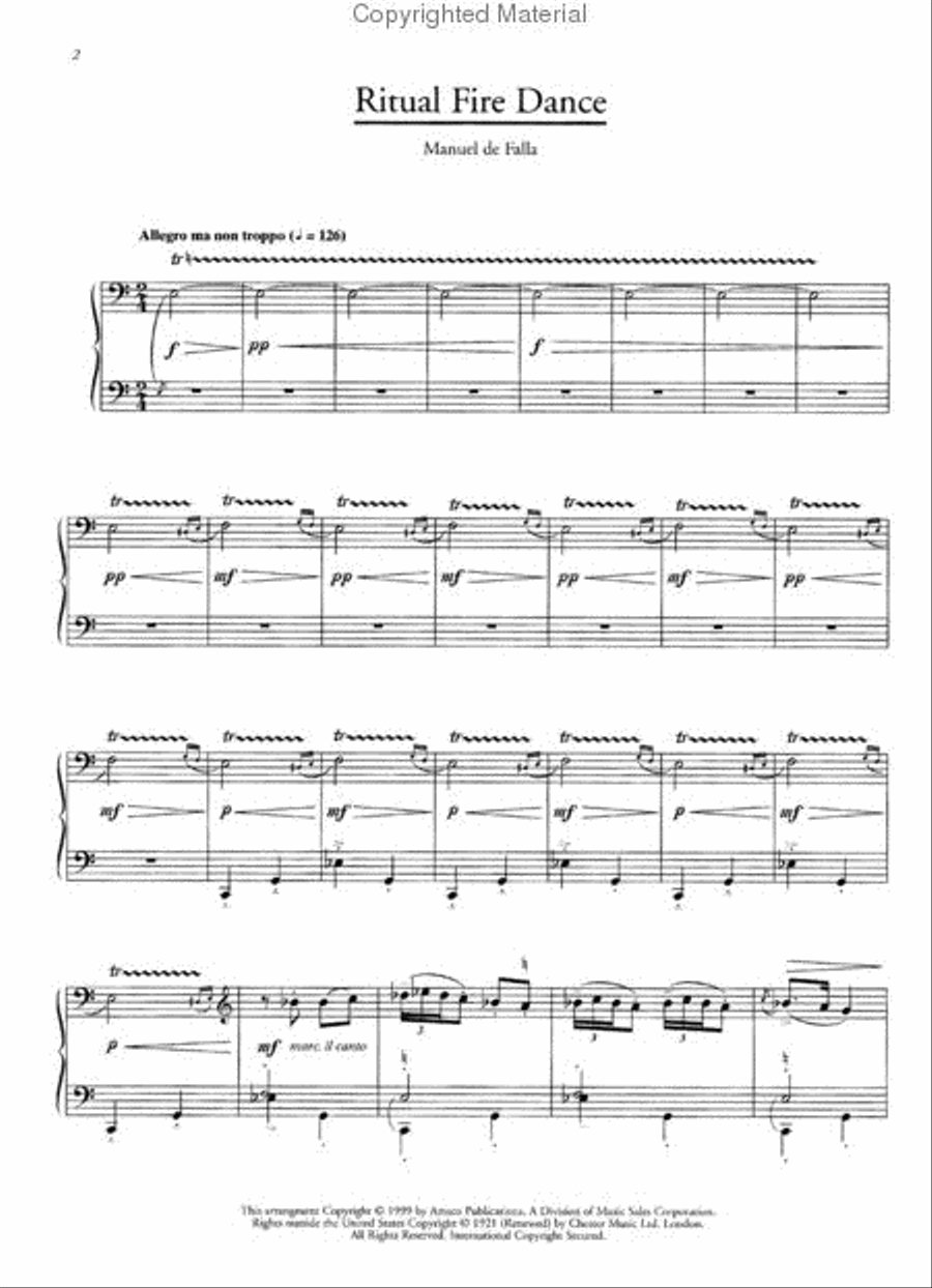 Ritual Fire Dance Piano Method scores gallery preview page 2