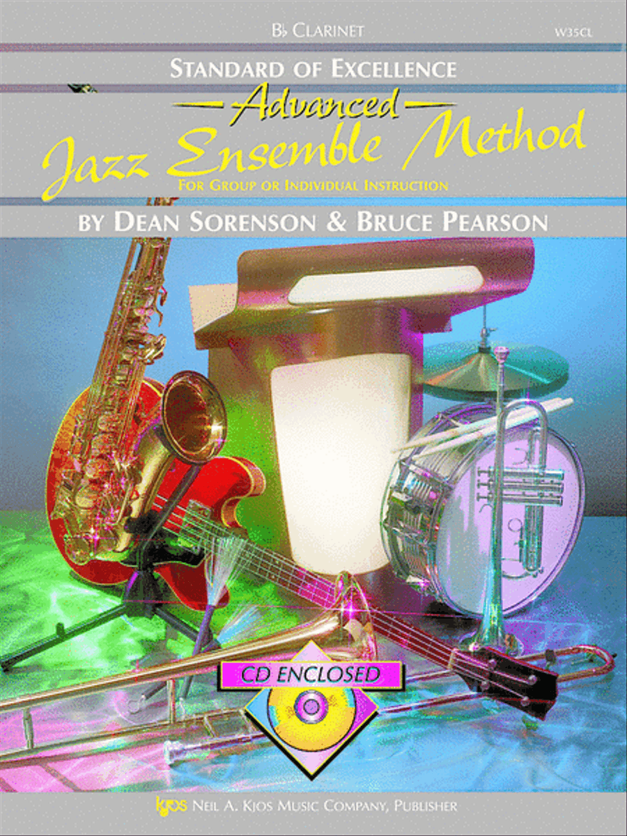Standard of Excellence Advanced Jazz Ensemble Book 2, Clarinet Jazz Ensemble scores gallery preview page 1