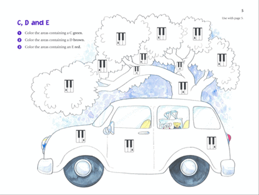 Music for Little Mozarts Music Workbook, Book 2 Piano Method scores gallery preview page 2