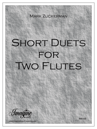 Book cover for Short Duets for Two Flutes