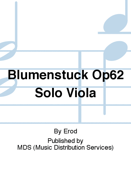BLUMENSTUCK Op62 Solo Viola