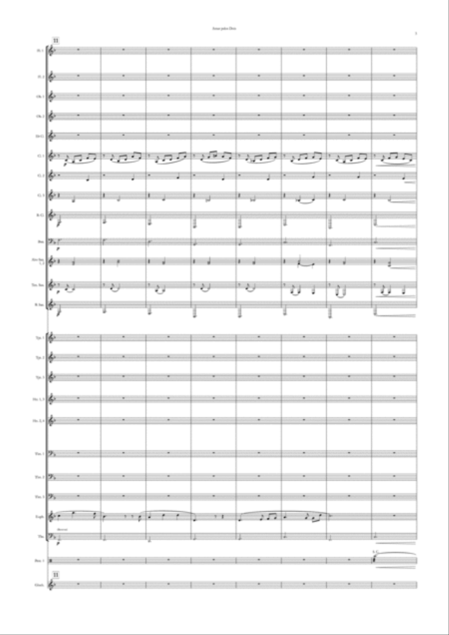 Amar Pelos Dois Concert Band scores gallery preview page 2